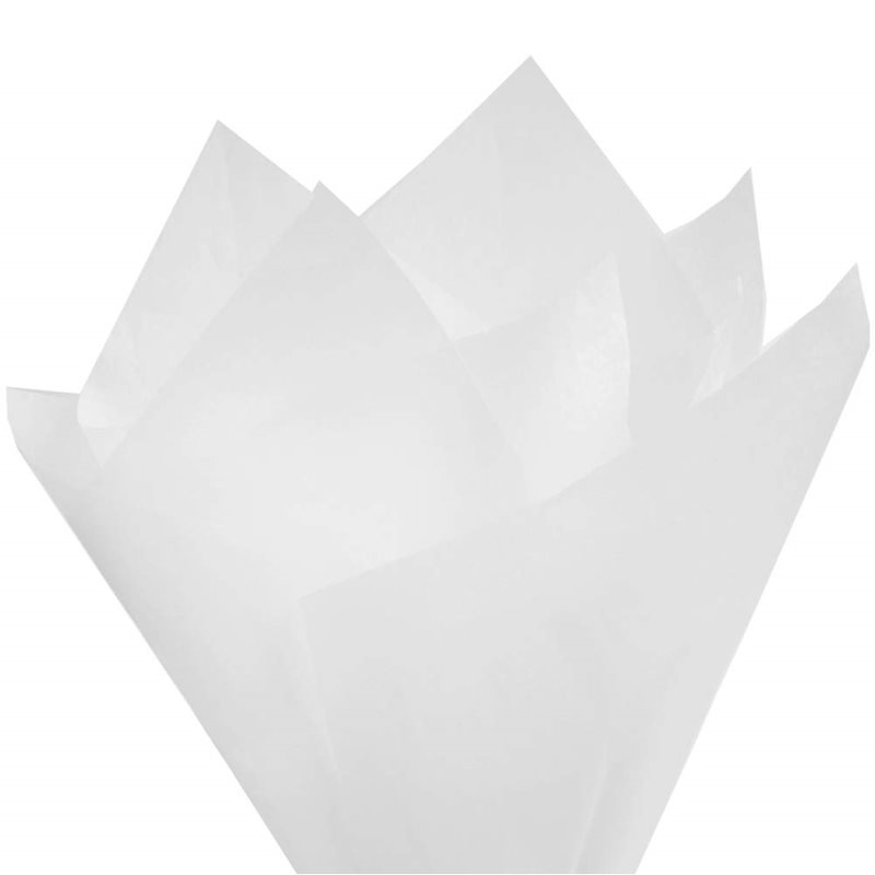 Tissue Paper 750x500mm White - 480 Sheets